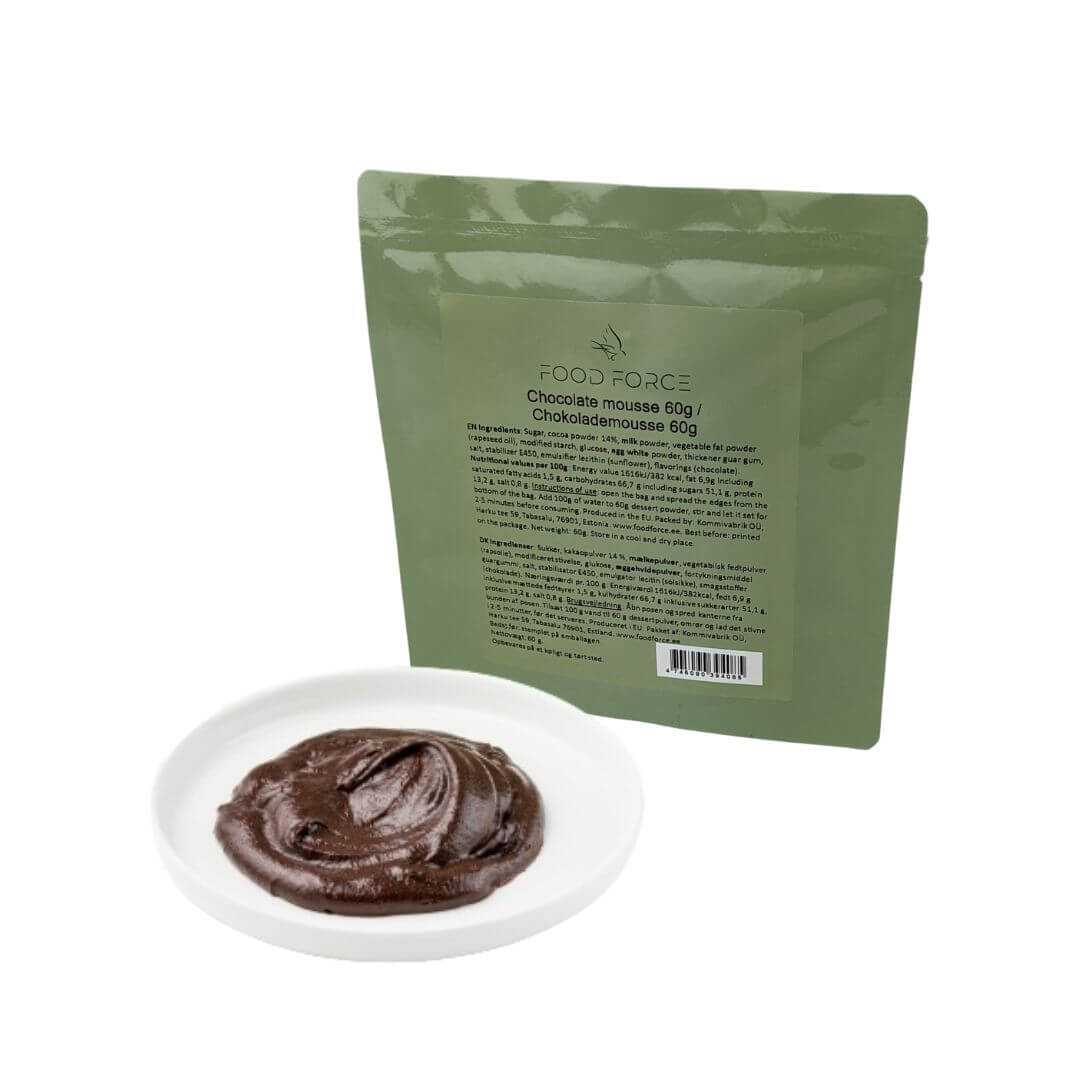 Frysetørret Mad Chokolademousse
