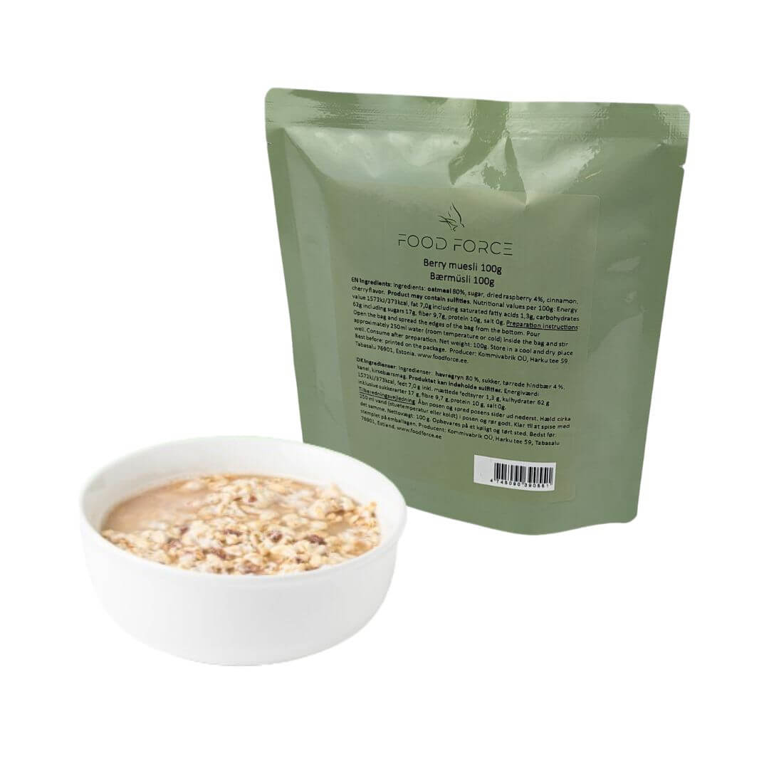 Frysetørret Mad Muesli Med Bær