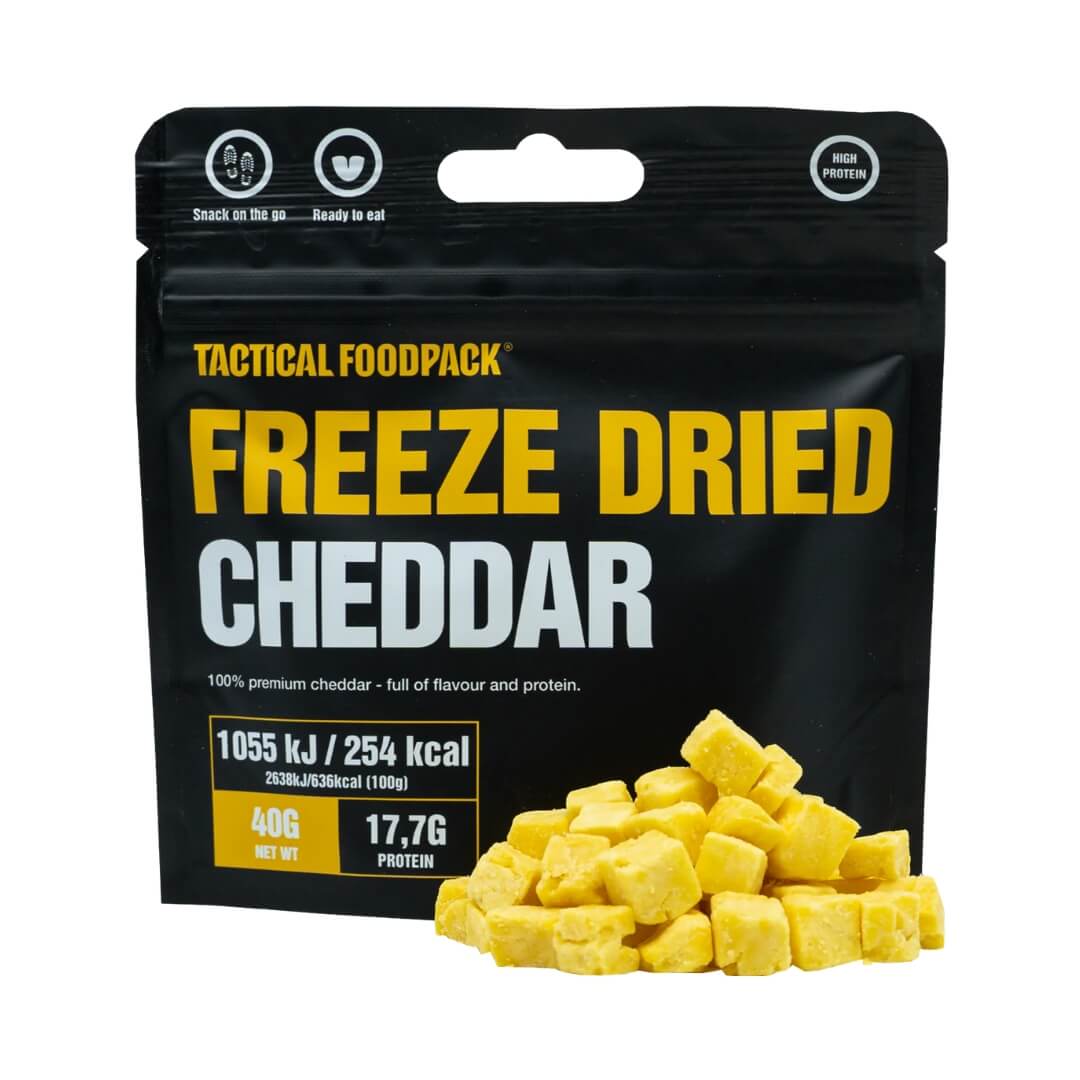 Frysetørret Mad Tactical Foodpack Cheddar Snacks