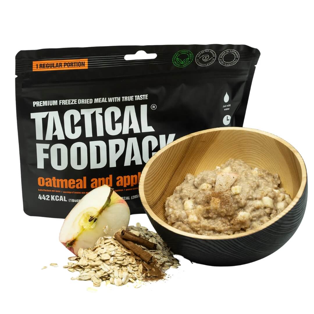 Frysetørret Mad Tactical Foodpack Havregrød Med æble