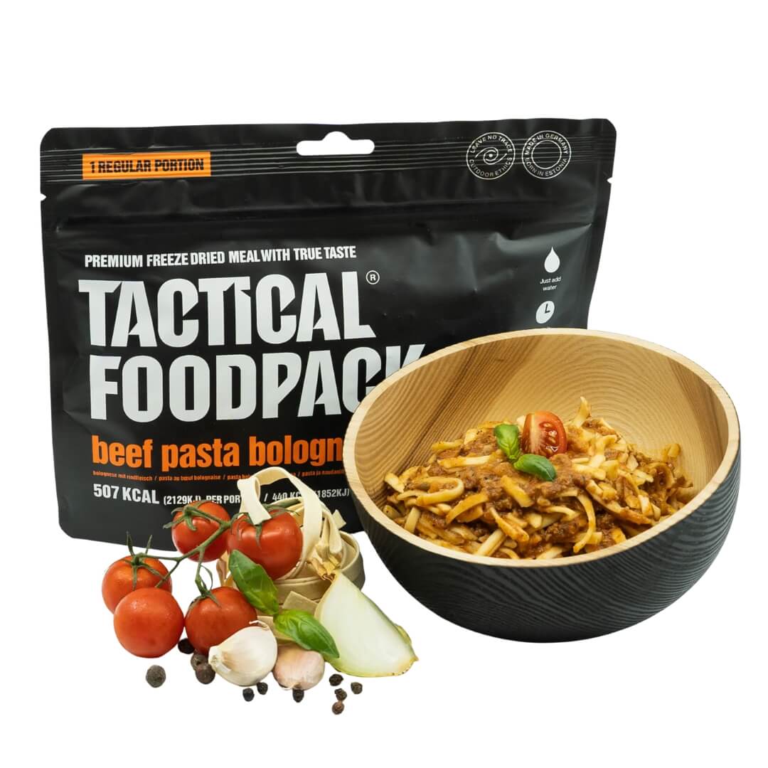 Frysetørret Mad Tactical Foodpack Pasta Bolognese