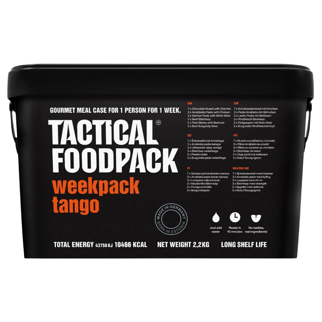 Frysetørret Mad   Tatical Foodpack   Tango     Prs   Dage