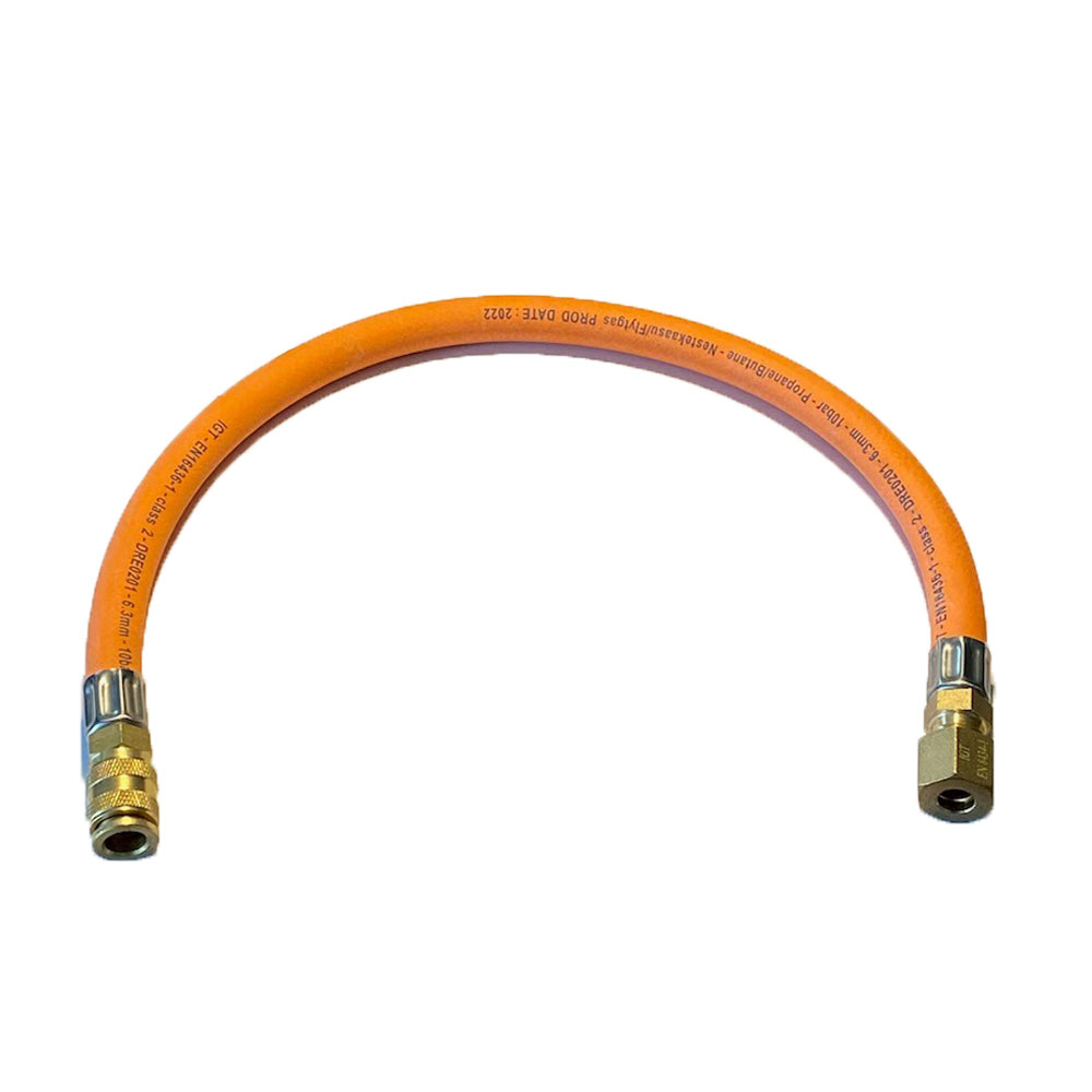 Gasslange Med Kompressionsfitting Lynkobling ø8