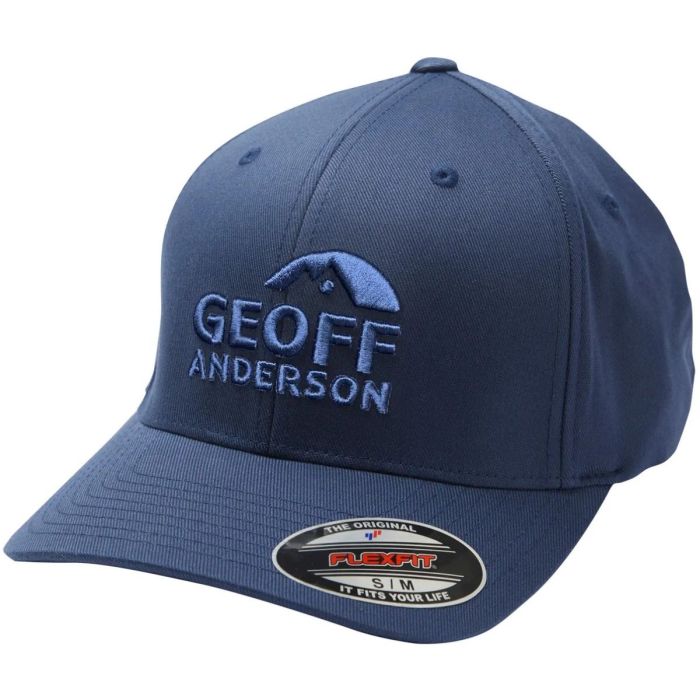Geoff Anderson   Flexfit Cap Blå