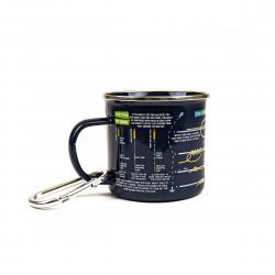 Gift Republic Enamel Mug Fishing Guide Krus