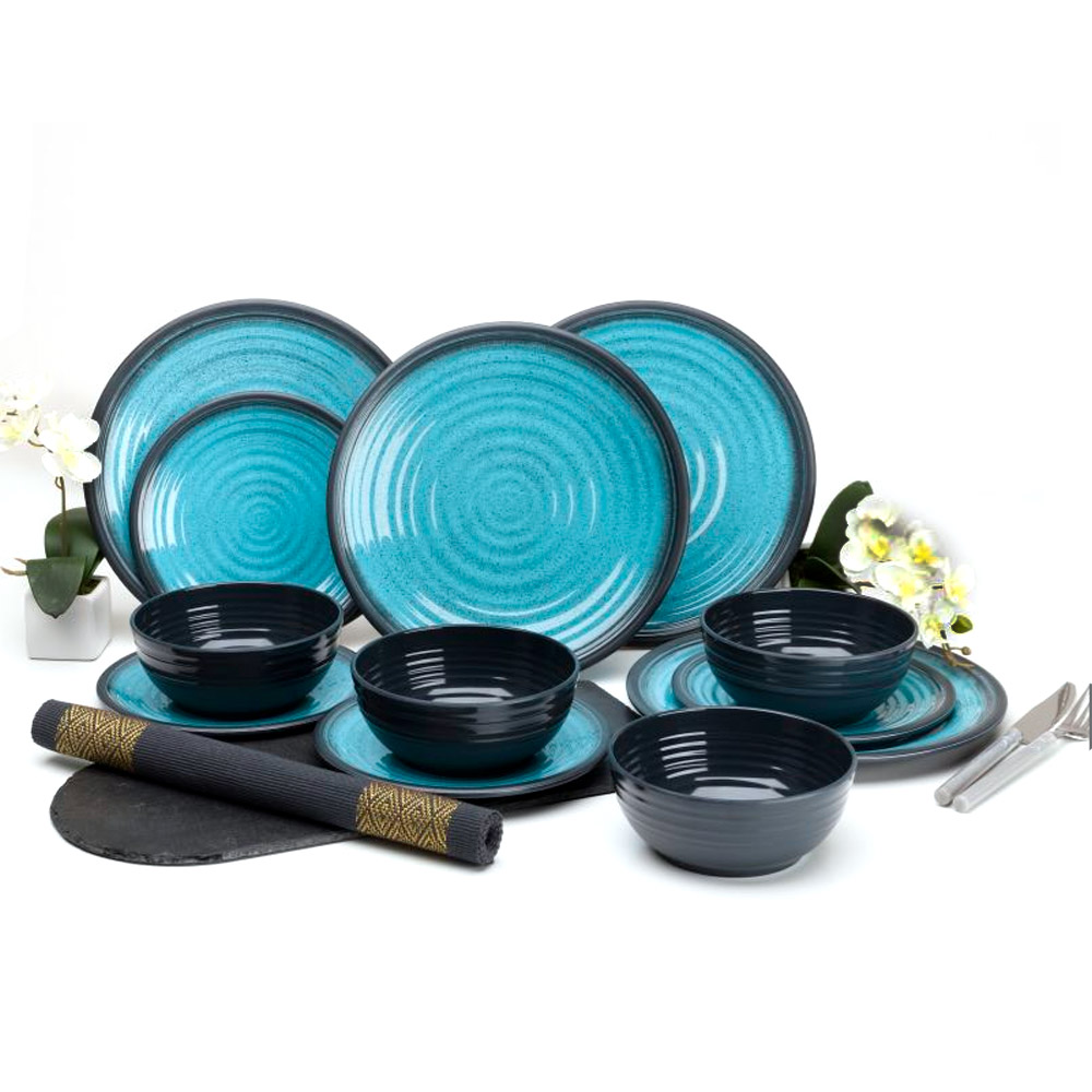 Granite Aqua Premium Melamin Servicesæt