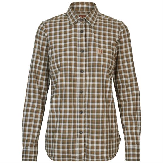 Härkila Fjell     Skjorte Womens  Dark Olive Check