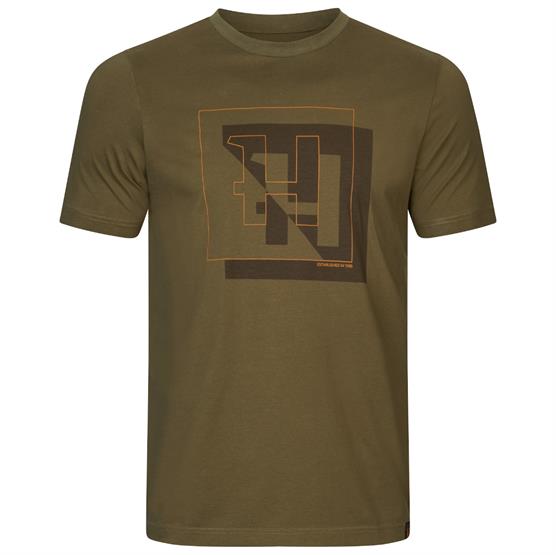 Härkila  -logo      -shirt Mens  Dark Olive