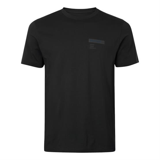 Härkila Logo Brand      -shirt Mens  Anthracite   Sea Blue