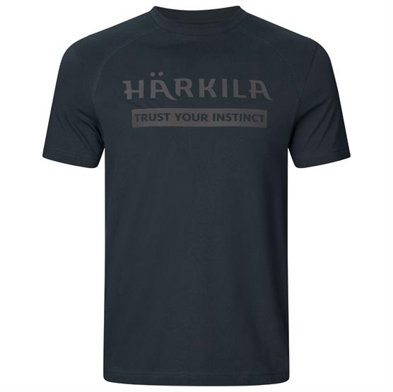 Härkila Logo      -shirt Mens  Dark Navy