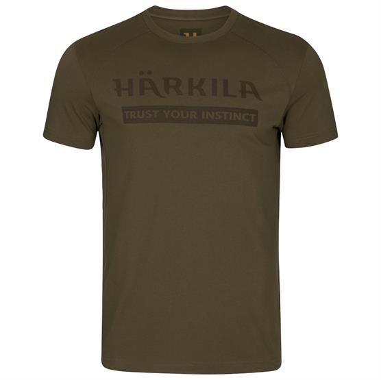 Härkila Logo      -shirt Mens  Willow Green
