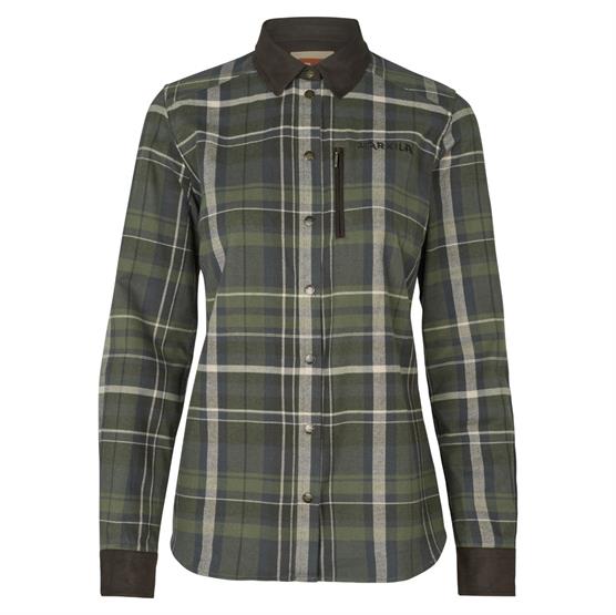 Härkila Pajala     Skjorte Womens  Olive Check