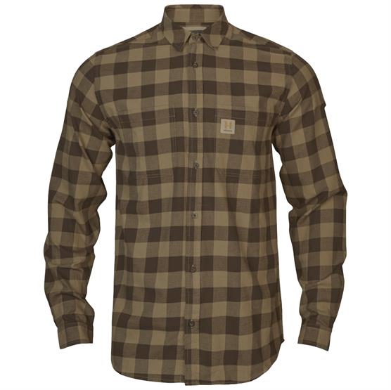 Härkila Skandinavisk     Skjorte Mens  Antique Bronze Check