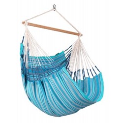 Habana Azure Organic Cotton Comfort Hammock Chair Hængekøje