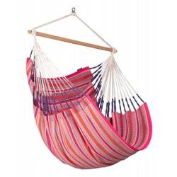 Habana Flamingo Organic Cotton Comfort Hammock Chair Hængekøje