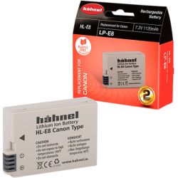 Hahnel   Hnel Baterie   Hnel Canon  -e8    -e8