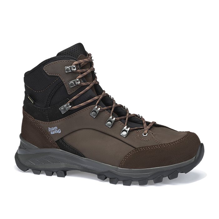 Hanwag Alta Bunion   Gtx  Mocca Sort-44         Vandrestøvler