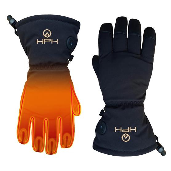 Happyhot Heated Gloves Hafjell  Black
