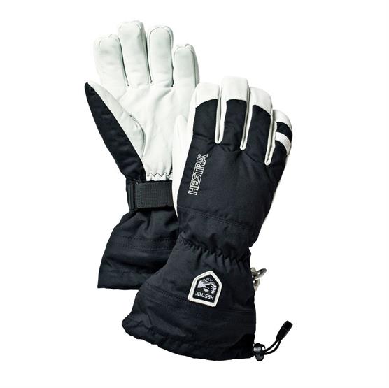 Hestra Army Leather Heli Ski   Finger  Black