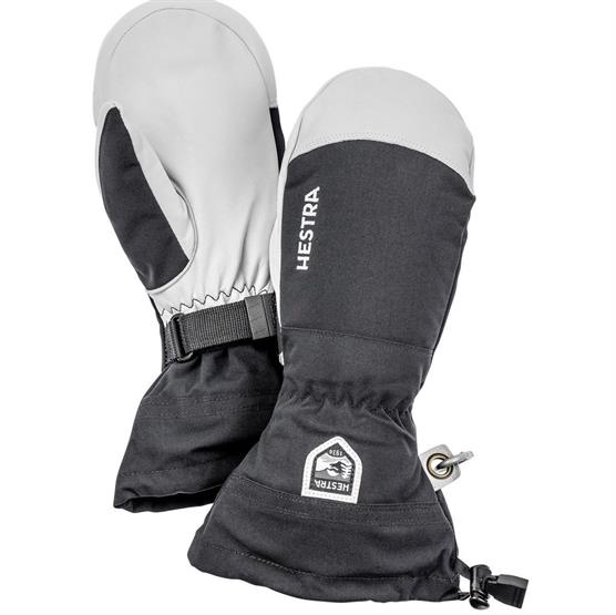 Hestra Army Leather Heli Ski Mitt  Black