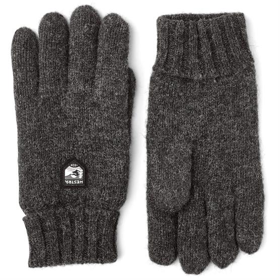 Hestra Basic Wool Glove  Charcoal