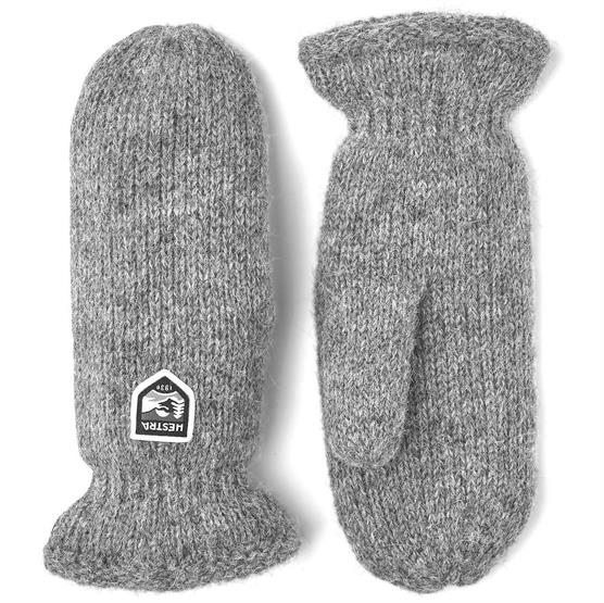 Hestra Basic Wool Mitt  Grey