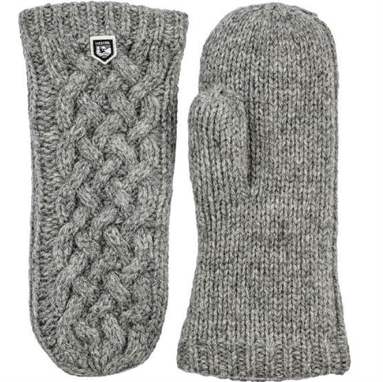 Hestra Freja Wool Mitt Unisex  Grey