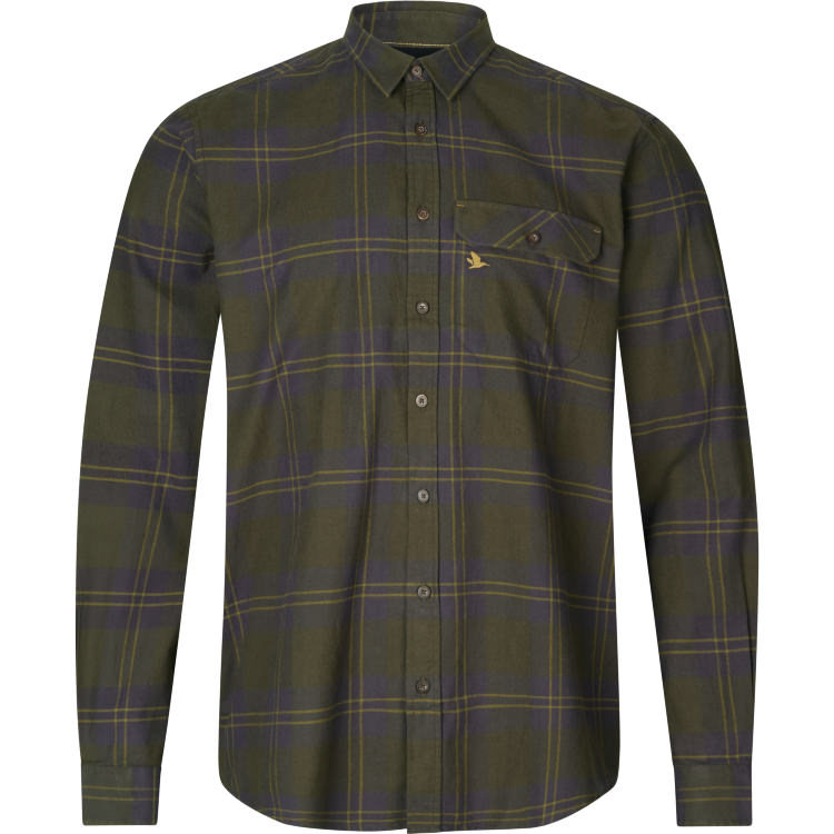 Highseat Skjorte Dark Olive