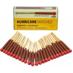 Hurricane Matches 25 Matches