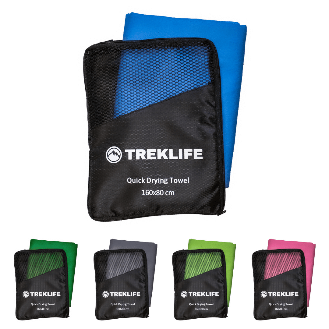 Hurtigtørrende Microfiber Håndklæde 160x80   Treklife
