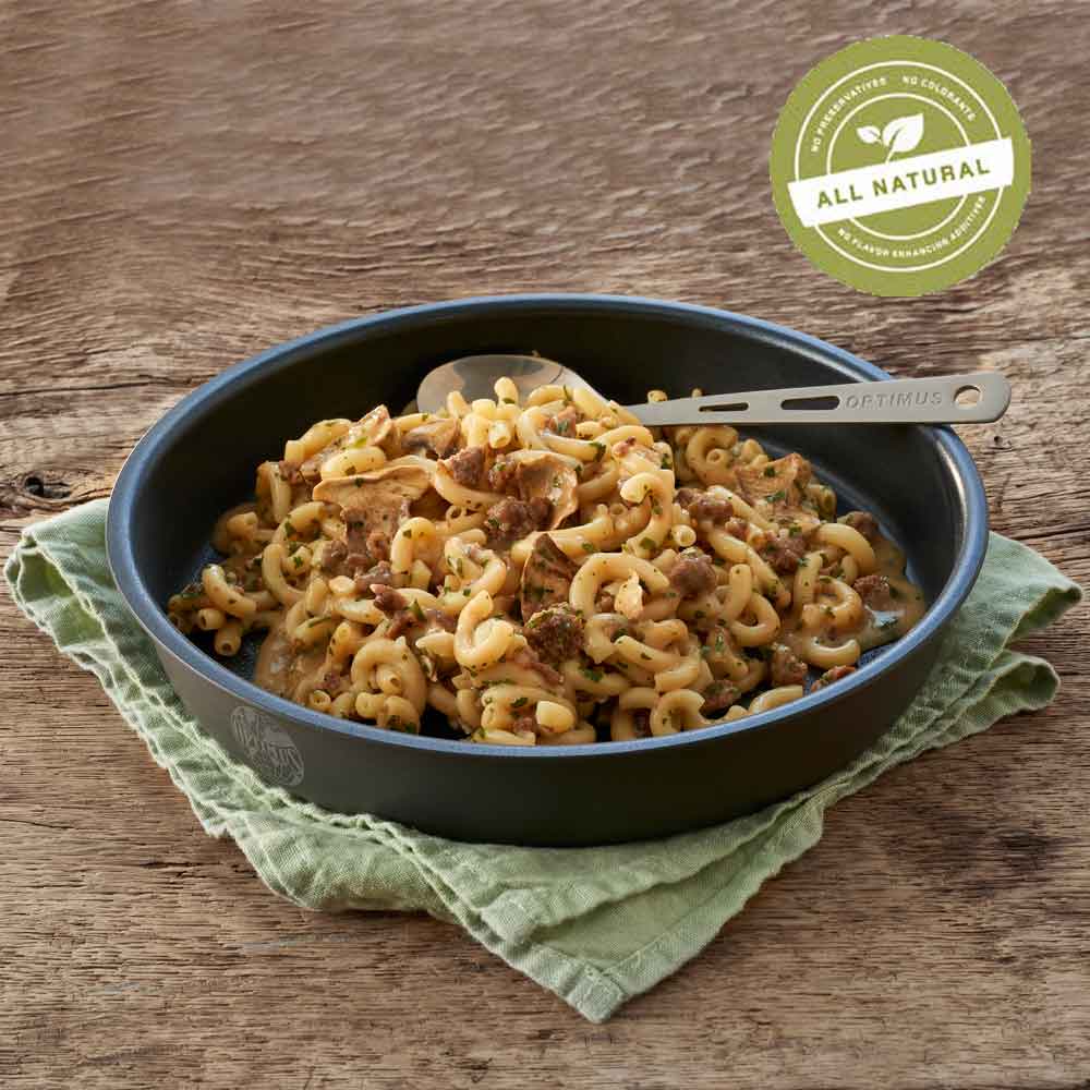 Jægergryde Med Pasta   Oksekød  160 Gram