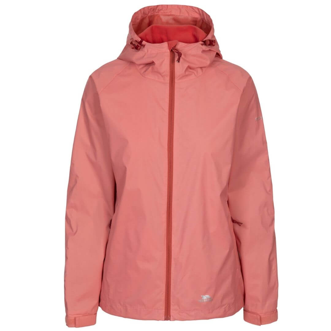 Jakke Til Dame Trespass Tayah   Pink    Tilbage