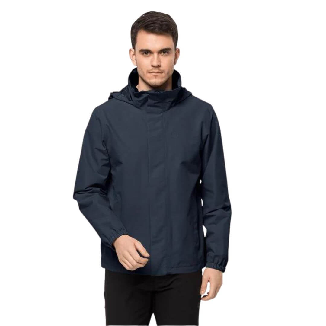 Jakke Til Herre Jack Wolfskin Stormy Point 2l Jkt Blå