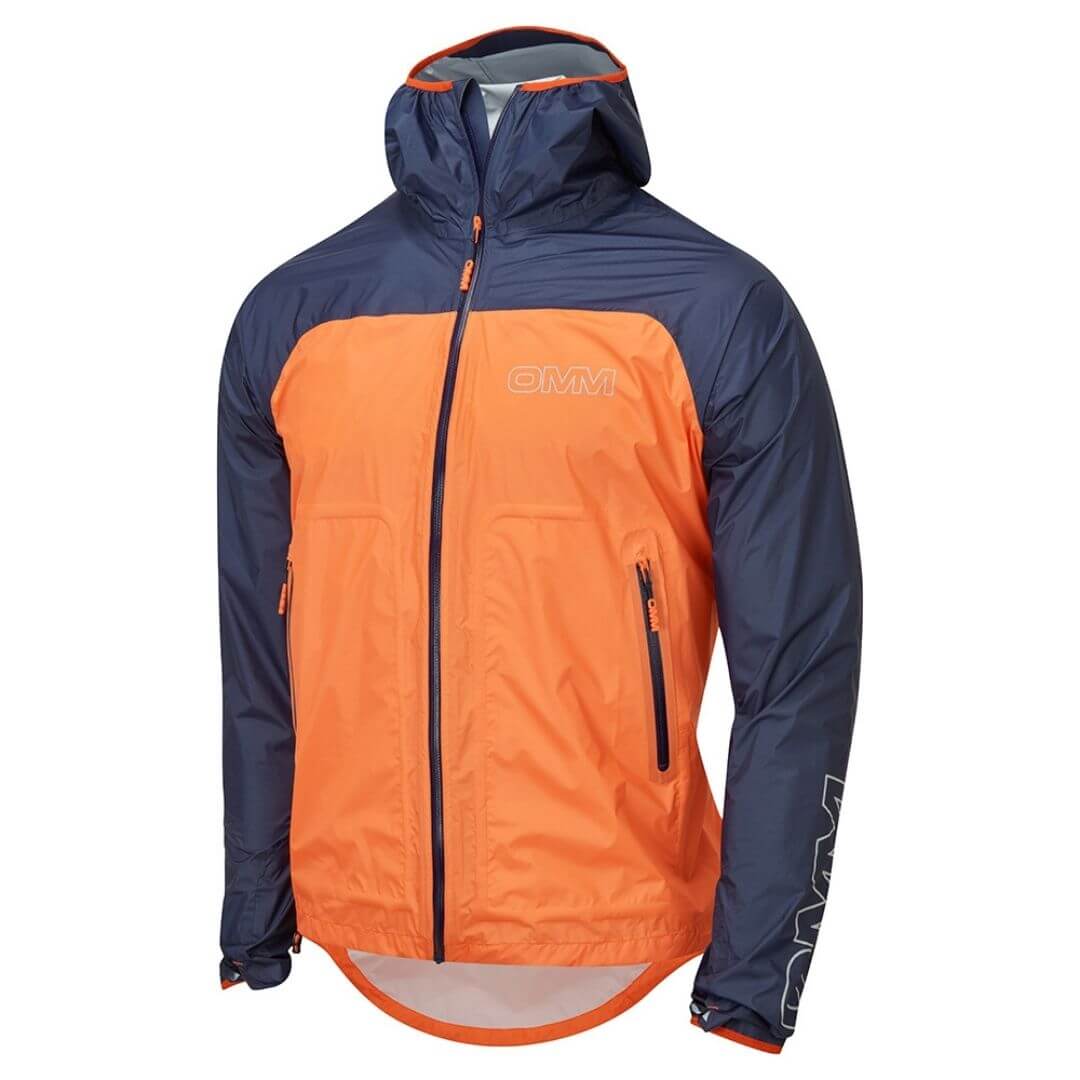 Jakke Til Mænd Omm Halo  130 Gram Orange Blå