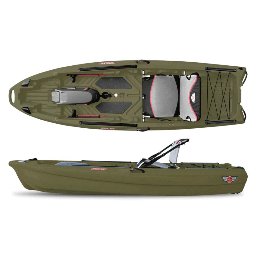 Jonny Bass 100 Fiskebåd Army Green