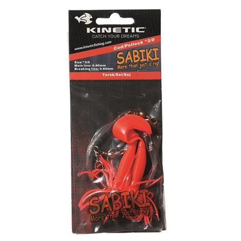 Kinetic Sabiki Forfang til Torsk og Sej - Tilbud 4 stk. kr. 99,95