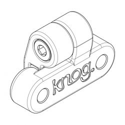 Knog Blinder     Mount Seat Post Tilbehør Til Cykellygter