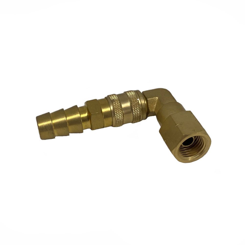 Koblingsstykke 90  Med Quick Release 10 11   Slangestuds