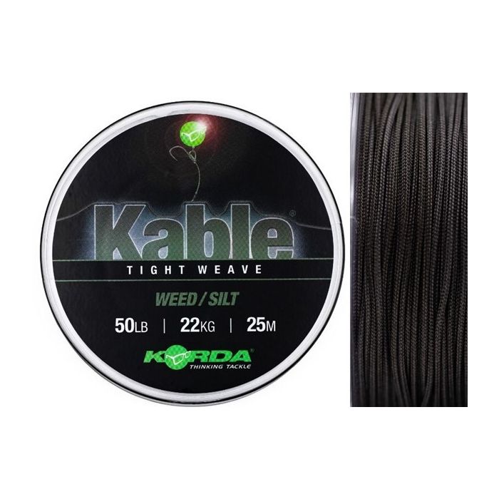 Korda Kable Tight Weave 25m