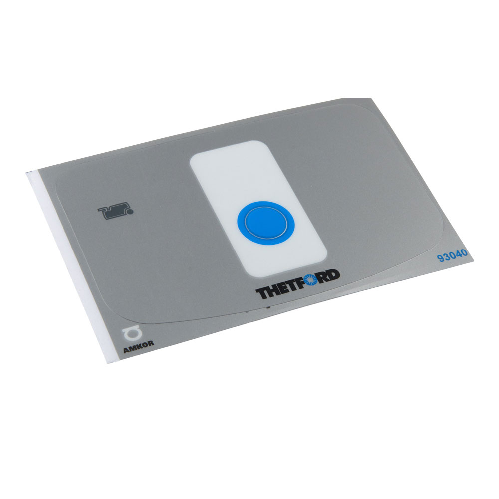 Label Til Thetford Kontrolpanel
