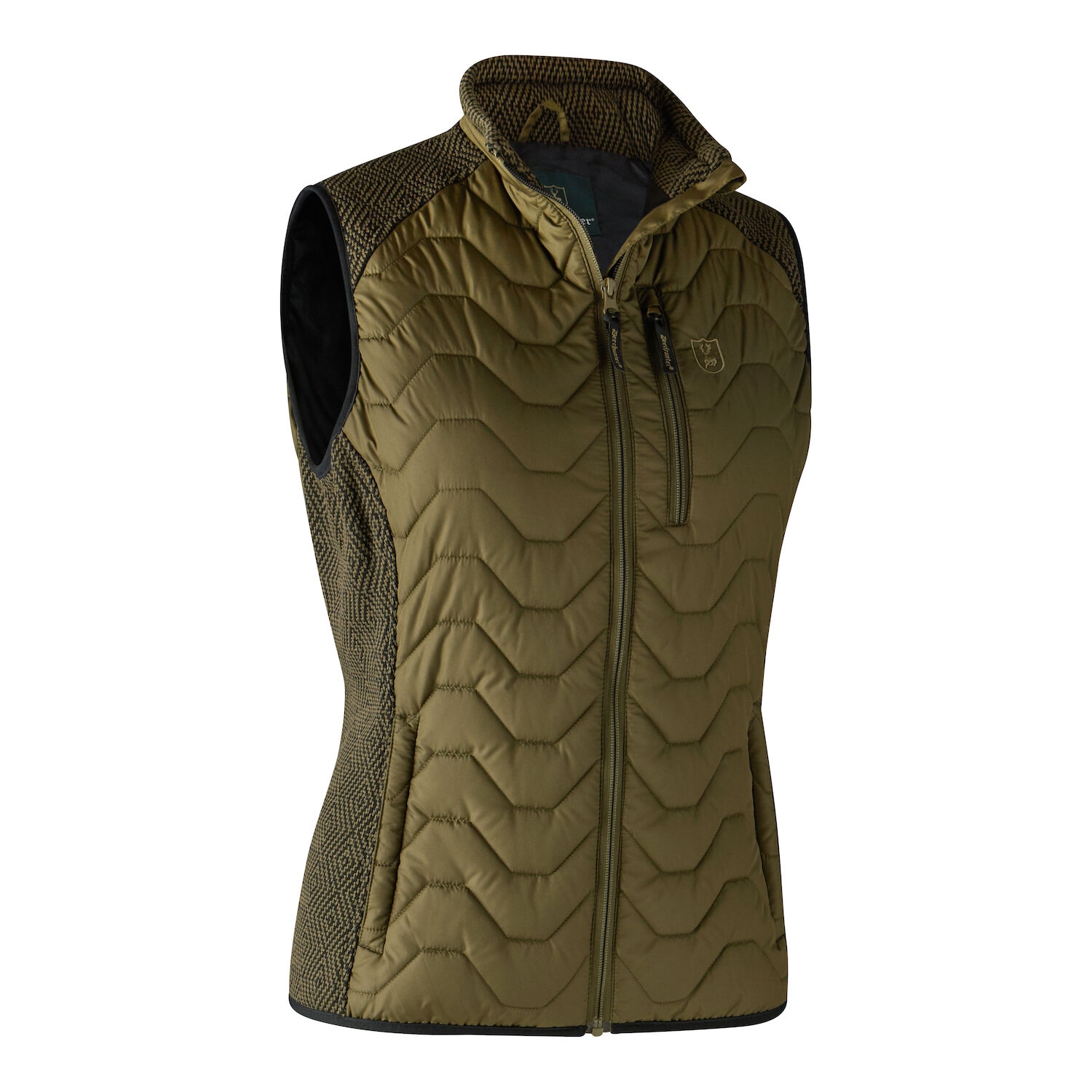 Lady Beth Vatteret Vest New 36