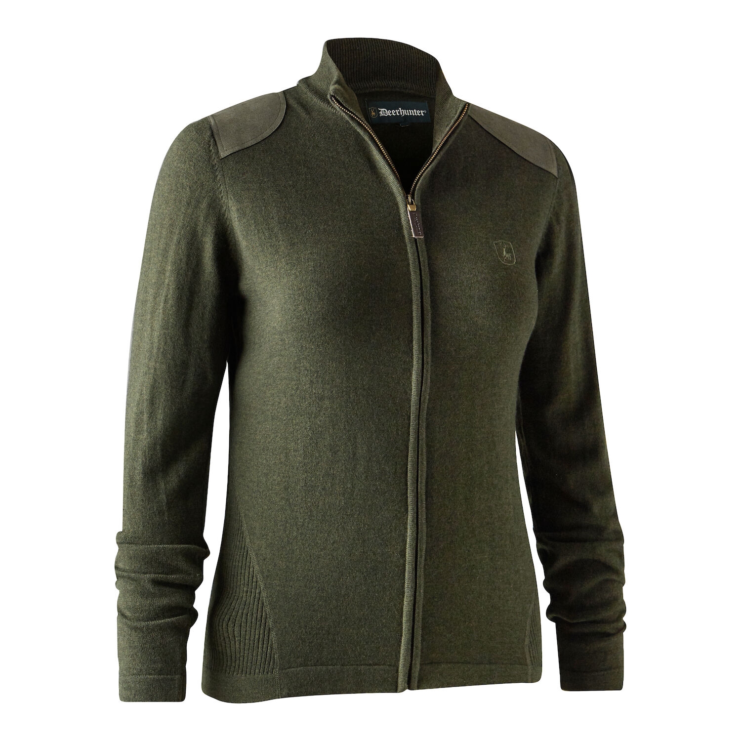 Lady Darlington Knit Cardigan Green Melange 34
