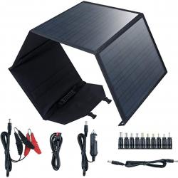Lakuda Solcellepanel 80w      Usb Udgange   18v   Solcelleoplader