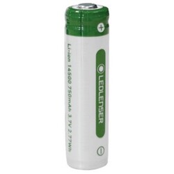 Ledlenser 14500  -ion 750 Mah     Genopladeligt Batteri