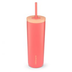Lifestraw   Series Tumbler 18oz Stainle Apricot Pink Str   5l Drikkeflaske