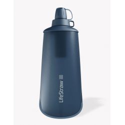 Lifestraw Peak Squeeze Bottle 1l Mountain Blue Str  1l Drikkeflaske