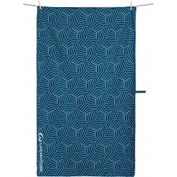 Lifeventure Recycled Softfibre Trek Towel  Navy  Gia Håndklæde