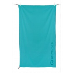 Lifeventure Recycled Softfibre Trek Towel  Teal  Gia Håndklæde