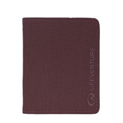 Lifeventure Rfid Wallet  Recycled  Plum Pung
