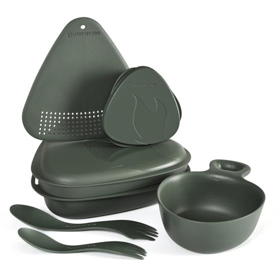 Light   Fire Outdoor Mealkit      Sage Green